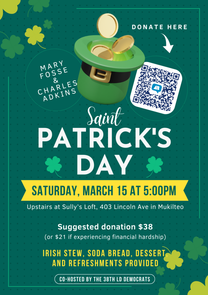 St Patricks Day Fundraiser 2025